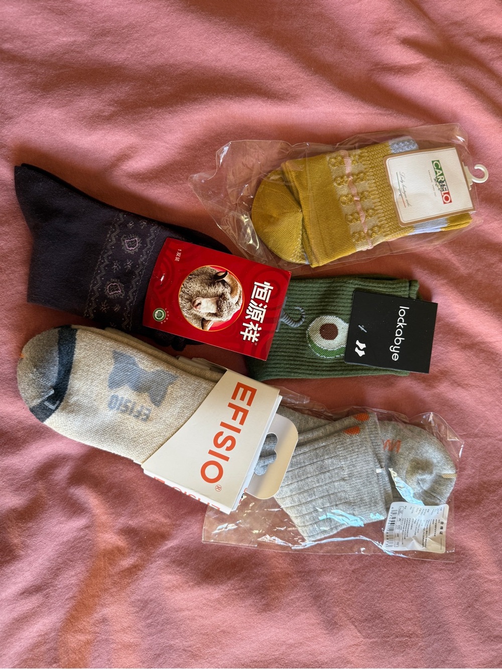 Assorted women Socks Pack - Multi-Color Comfort Socks set of 5